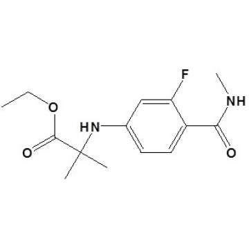 Éster etílico de N- [3 - fluoro - 4- [(metilamino) carbonil] fenil] - 2 - metilalanina Nº CAS 1258638 - 92 - 4